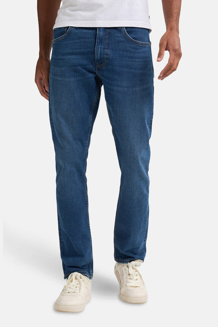 STARLING - mid blue denim