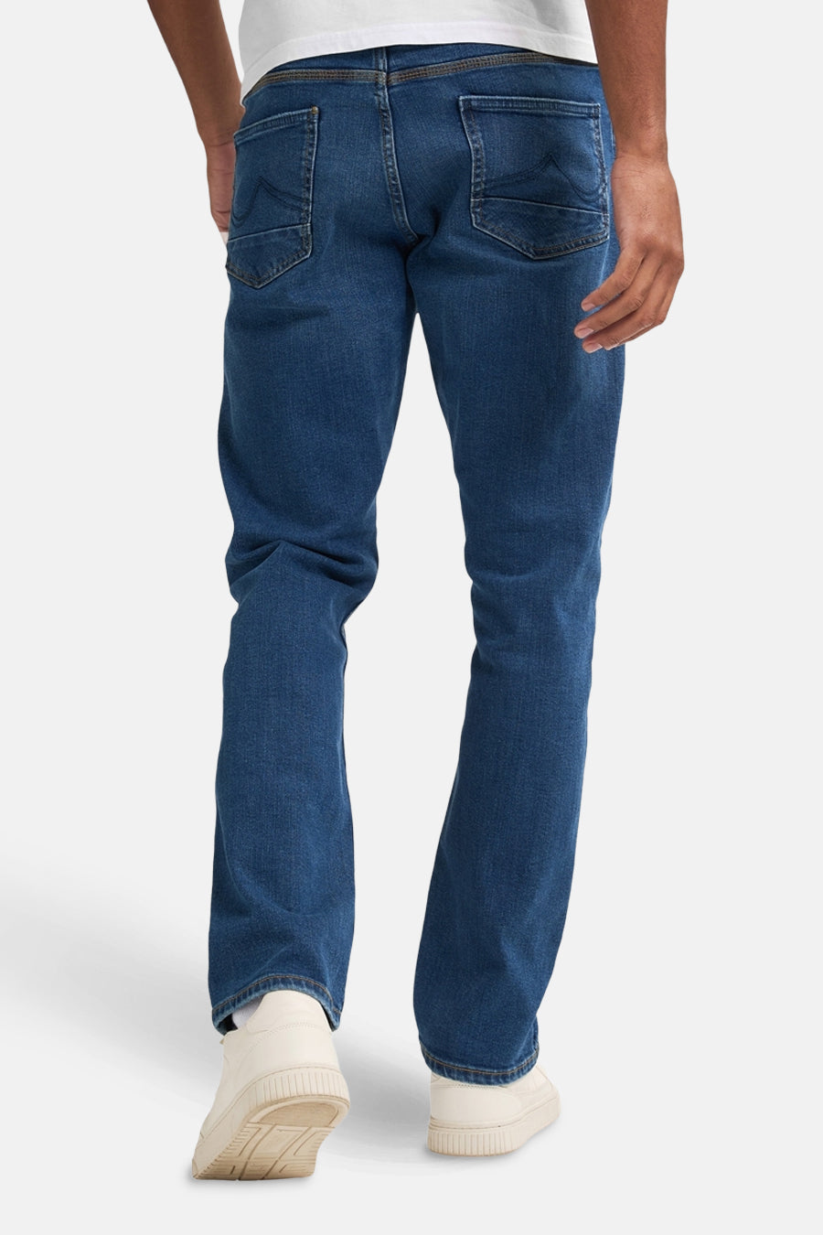 STARLING - mid blue denim