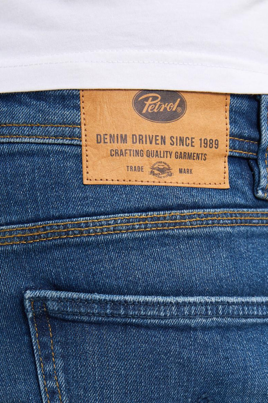 STARLING - mid blue denim